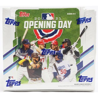 2021 Topps Opening Day Baseball Hobby Box | Eastridge Sports Cards