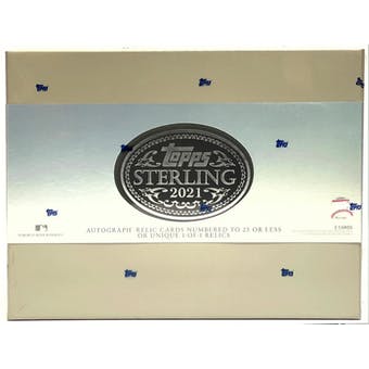 2021 Topps Sterling Baseball Hobby Box | Eastridge Sports Cards