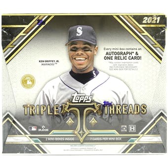 2021 Topps Triple Threads Baseball Hobby Box | Eastridge Sports Cards