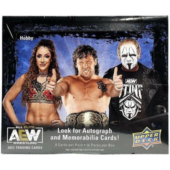 2021 Upper Deck AEW Hobby Box