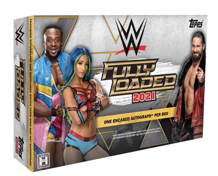 2021 Topps WWE Fully Loaded Hobby Box