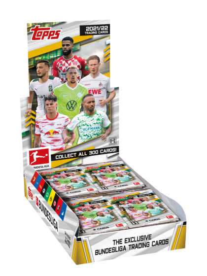 2021-22 Topps Bundesliga Soccer Hobby Pack | Eastridge Sports Cards