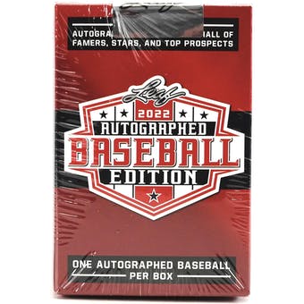 2022 Leaf Autographed Baseball Edition Mystery Box | Eastridge Sports Cards