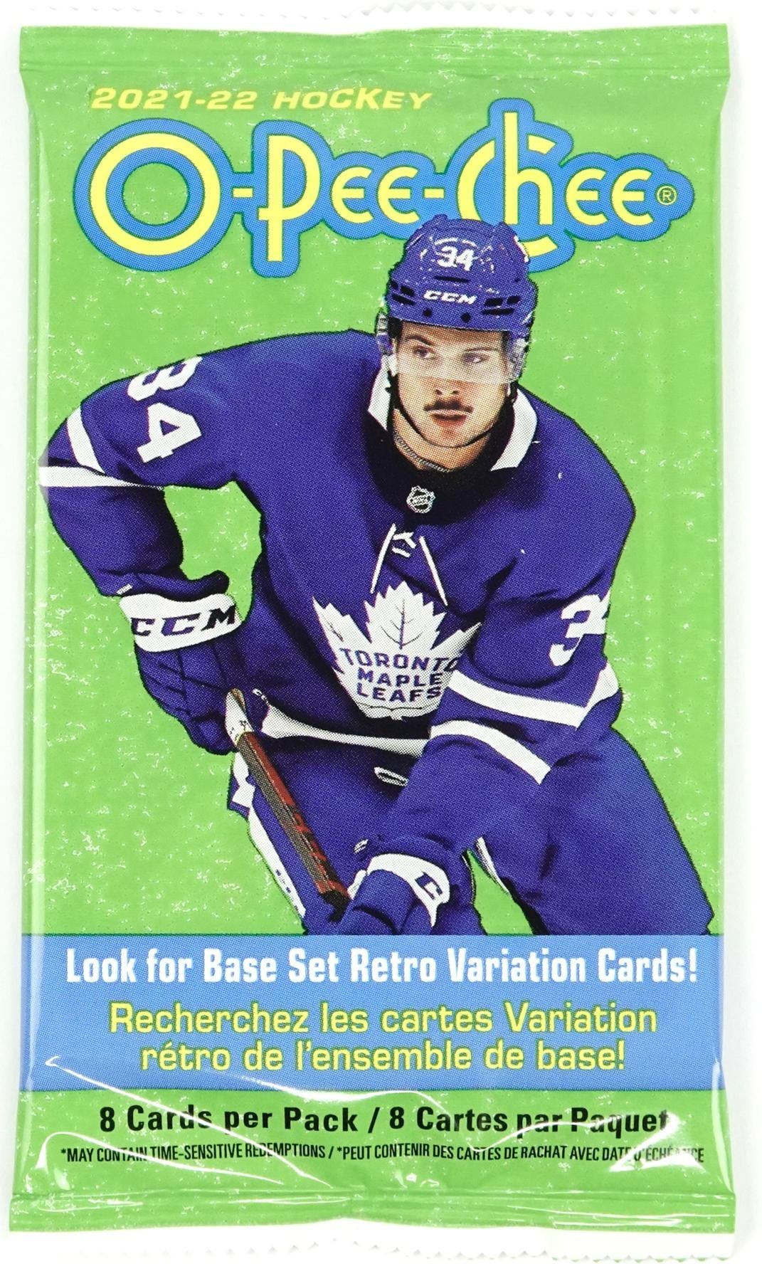 2021-22 Upper Deck O-Pee-Chee Hockey Retail Pack | Eastridge Sports Cards