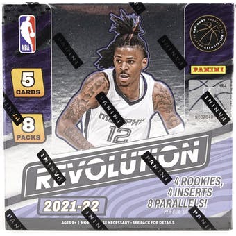 2021-22 Panini Revolution Basketball Hobby Box