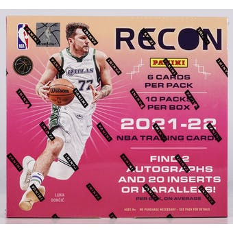 2021-22 Panini Recon Basketball Hobby Box | Eastridge Sports Cards