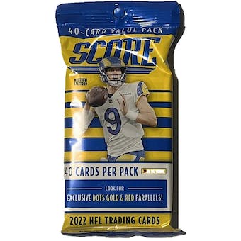 2022 Panini Score Football Fat Pack | Eastridge Sports Cards