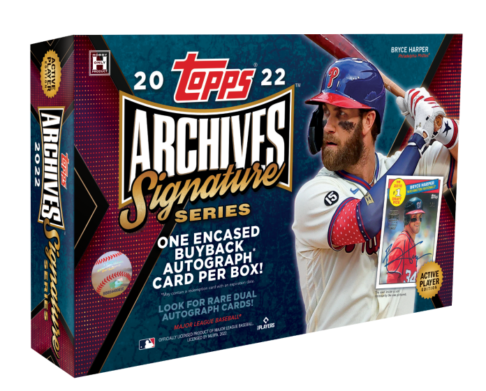 2022 Topps Archives Signature Series Baseball Hobby Box - Active Player Edition | Eastridge Sports Cards