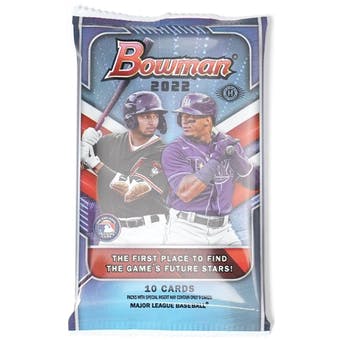 2022 Bowman Baseball Hobby Pack | Eastridge Sports Cards
