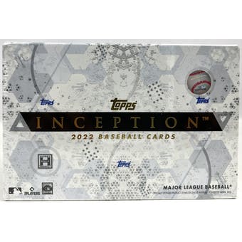 2022 Topps Inception Baseball Hobby Box