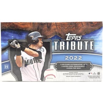 2022 Topps Tribute Baseball Hobby Box | Eastridge Sports Cards