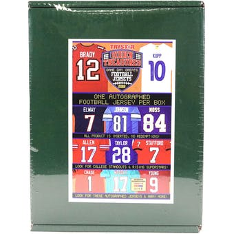 2022 Tristar Hidden Treasures Game Day Greats Football Jersey Mystery Box | Eastridge Sports Cards
