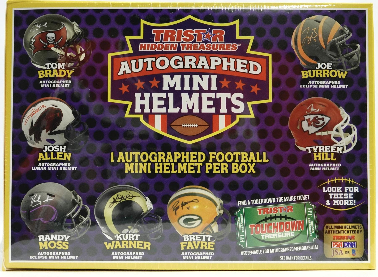 2022 Tristar Mystery Autographed Mini Football Helmet