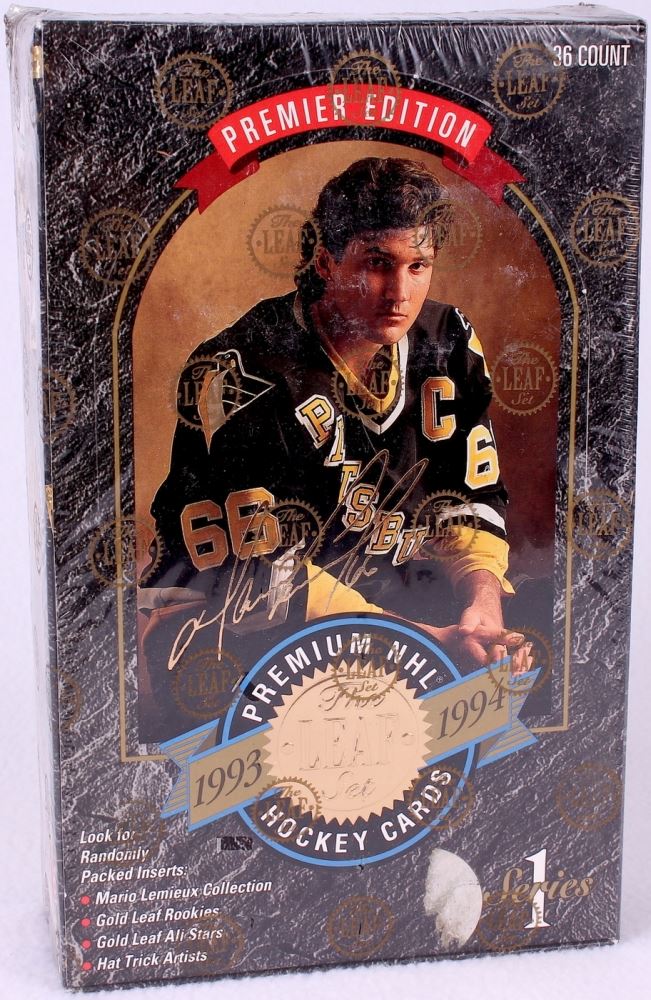 1993-94 Leaf Series 1 Hockey Hobby Box | Eastridge Sports Cards
