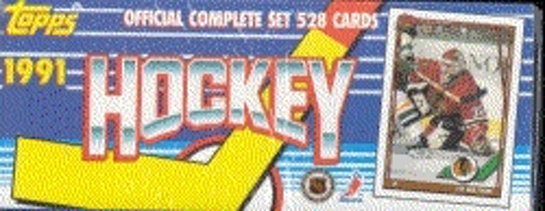 1991-92 Topps Hockey Factory Set | Eastridge Sports Cards