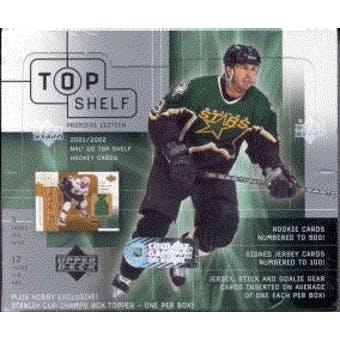 2001-02 Upper Deck Top Shelf Hockey Hobby Box | Eastridge Sports Cards