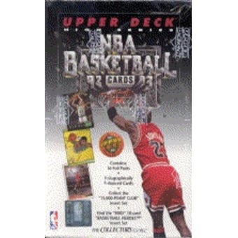1992-93 Upper Deck Hi # Basketball Hobby Box