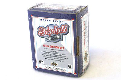 1991 Upper Deck Baseball Final Edition Factory Set