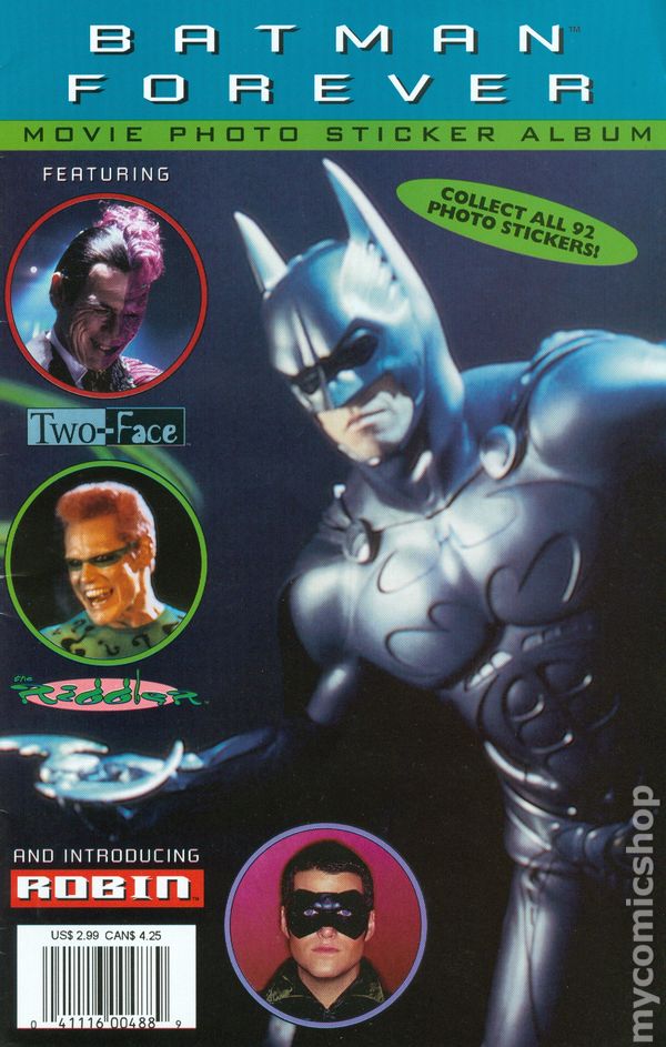 1995 Topps Batman Forever Movie Sticker Album | Eastridge Sports Cards
