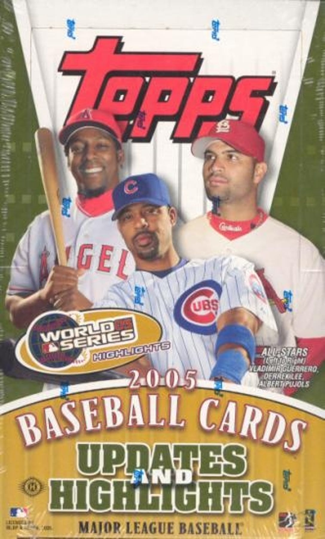 2005 Topps Baseball Updates and Highlights Hobby Box