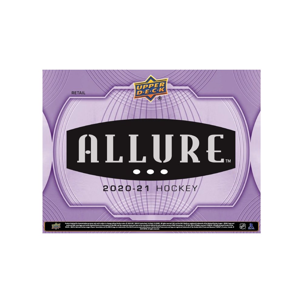 2020-21 Upper Deck Allure Hockey Blister Pack
