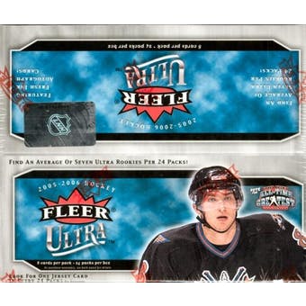2005-06 Fleer Ultra Hockey Box | Eastridge Sports Cards