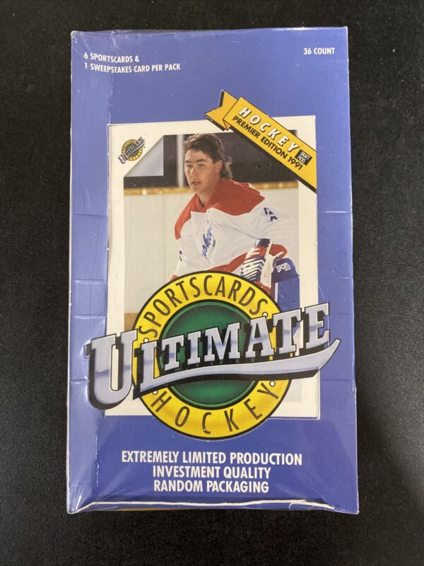 1991-92 Ultimate Draft Pick Hockey Hobby Box | Eastridge Sports Cards