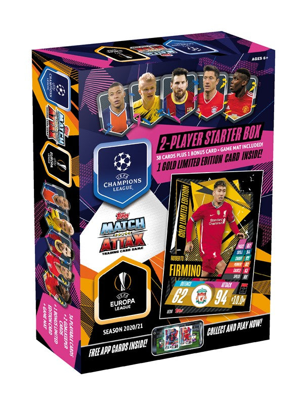 2020-21 Topps UEFA Champions League Match Attax Starter Box | Eastridge Sports Cards