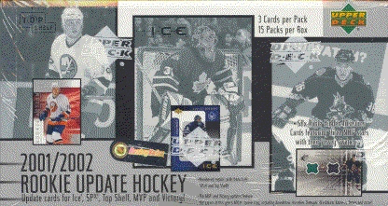 2001-02 Upper Deck Rookie Update Hockey Hobby Box