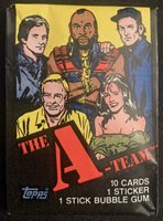 1983 Topps The A-Team Trading Card Pack