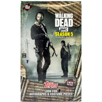 The Walking Dead - Season 5 Hobby Box | Eastridge Sports Cards