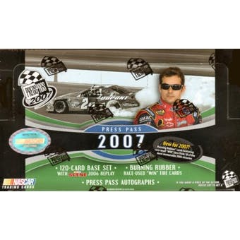 2007 Press Pass NASCAR Hobby Box | Eastridge Sports Cards