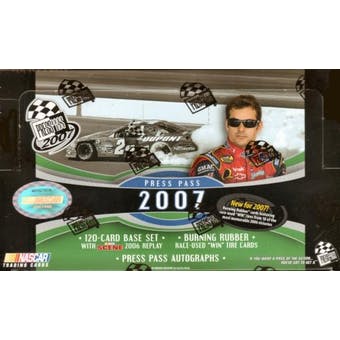 2007 Press Pass NASCAR Hobby Box