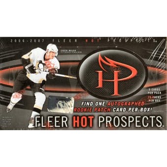 2006-07 Fleer Hot Prospects Hockey Hobby Box | Eastridge Sports Cards