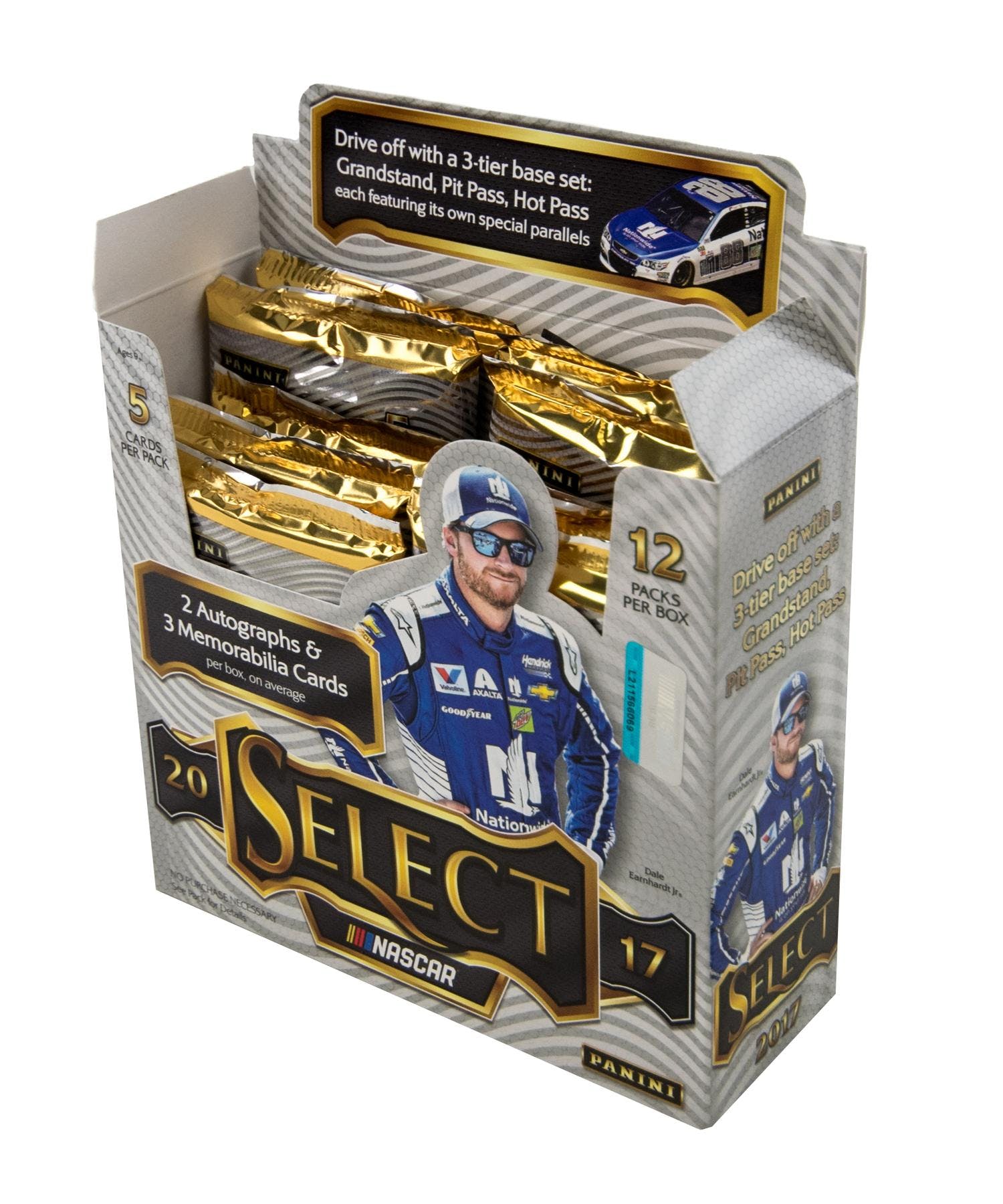 2017 Panini Select Nascar Hobby Pack | Eastridge Sports Cards