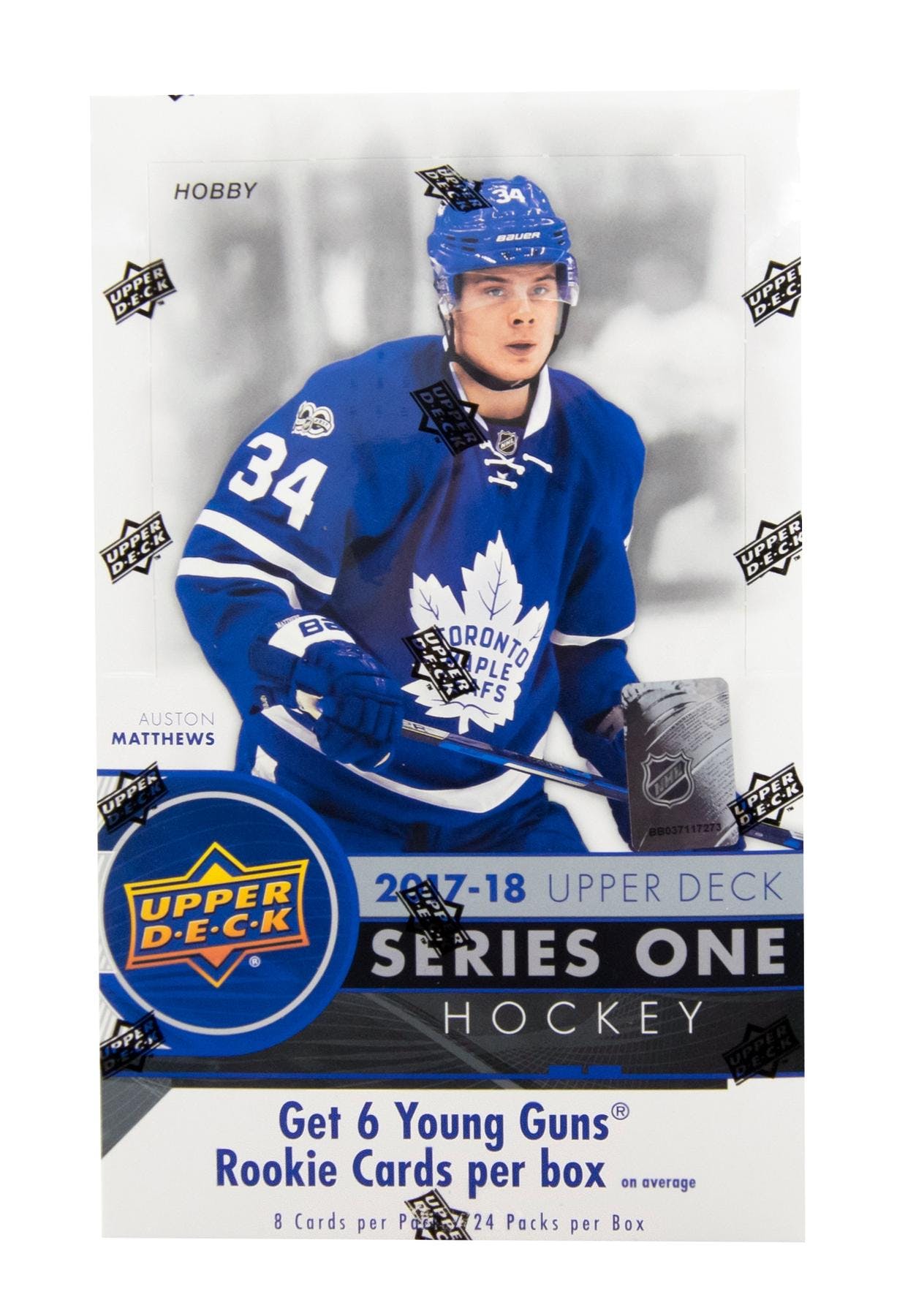 2017-18 Upper Deck Series 1 Hockey Hobby Box | Eastridge Sports Cards