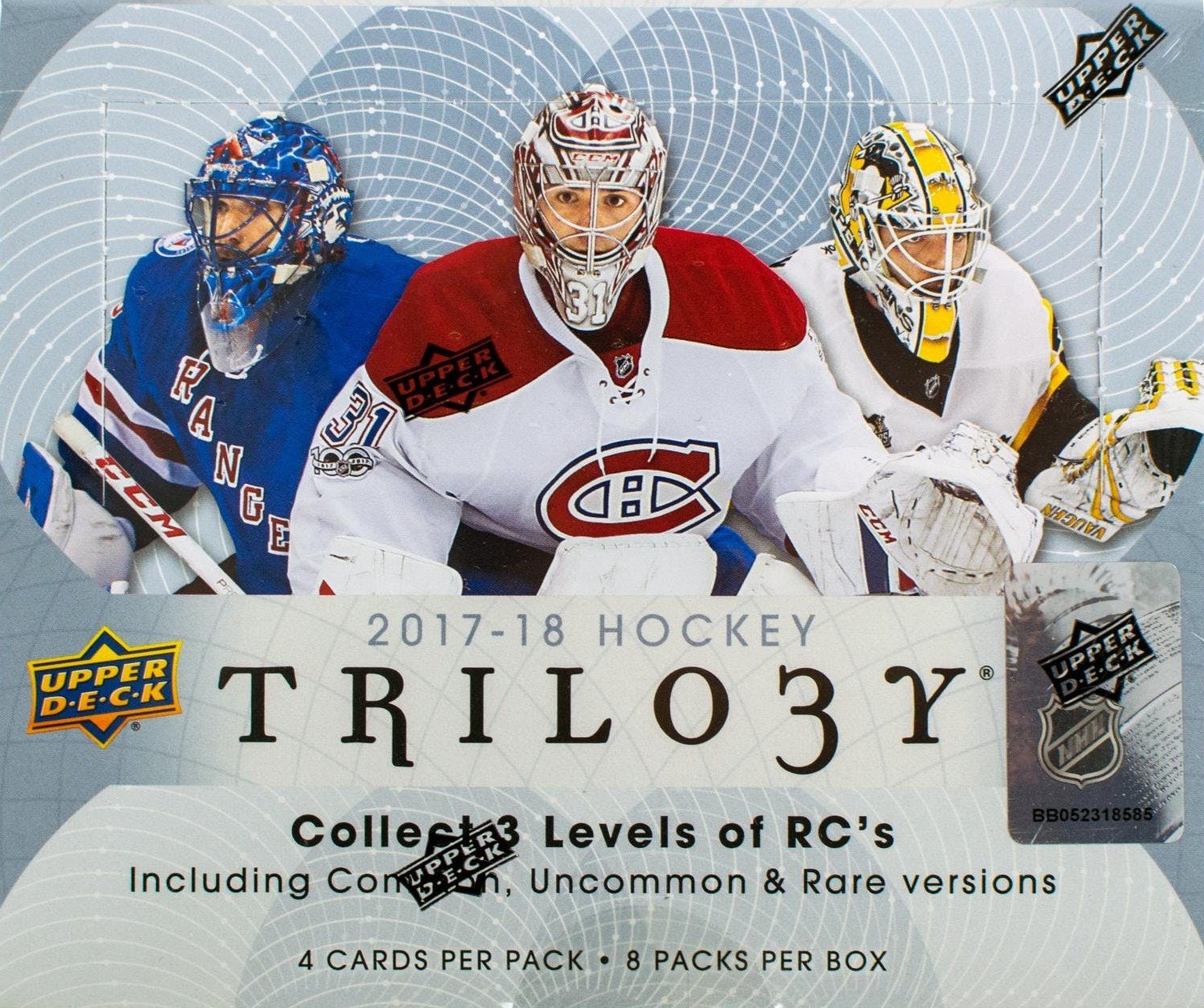 2017-18 UPPER DECK TRILOGY HOCKEY HOBBY BOX | Eastridge Sports Cards