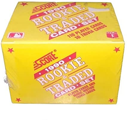 1990 Score Baseball Rookie and Traded Factory Set | Eastridge Sports Cards