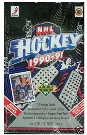 1990-91 Upper Deck High Series Hockey Box | Eastridge Sports Cards