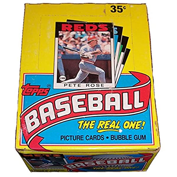 1986 Topps Baseball Hobby Box