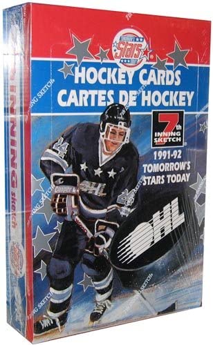 1991-92 7th Inning Sketch OHL Hockey Hobby Box