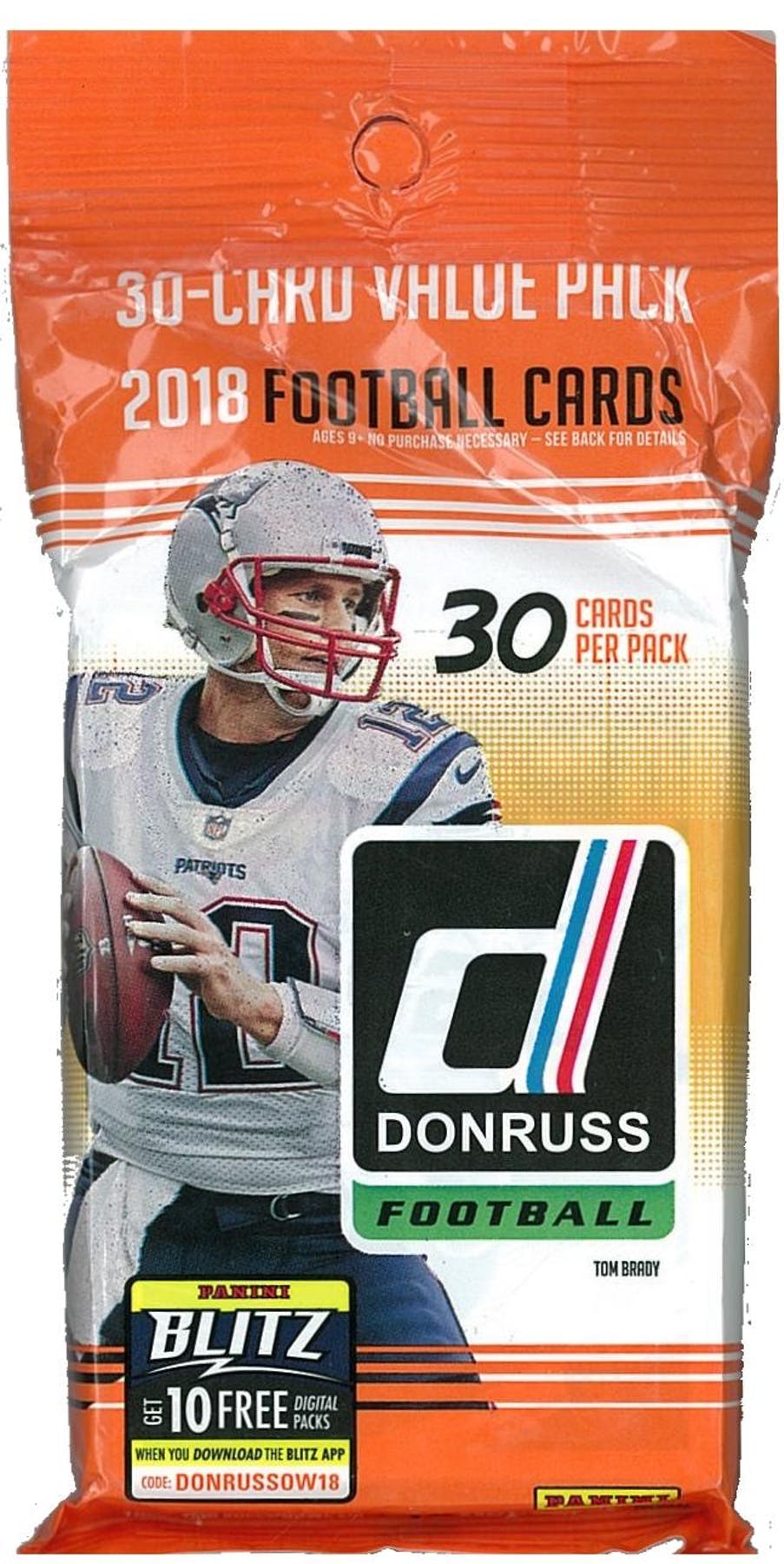 2018 Donruss Football Jumbo Fat Pack