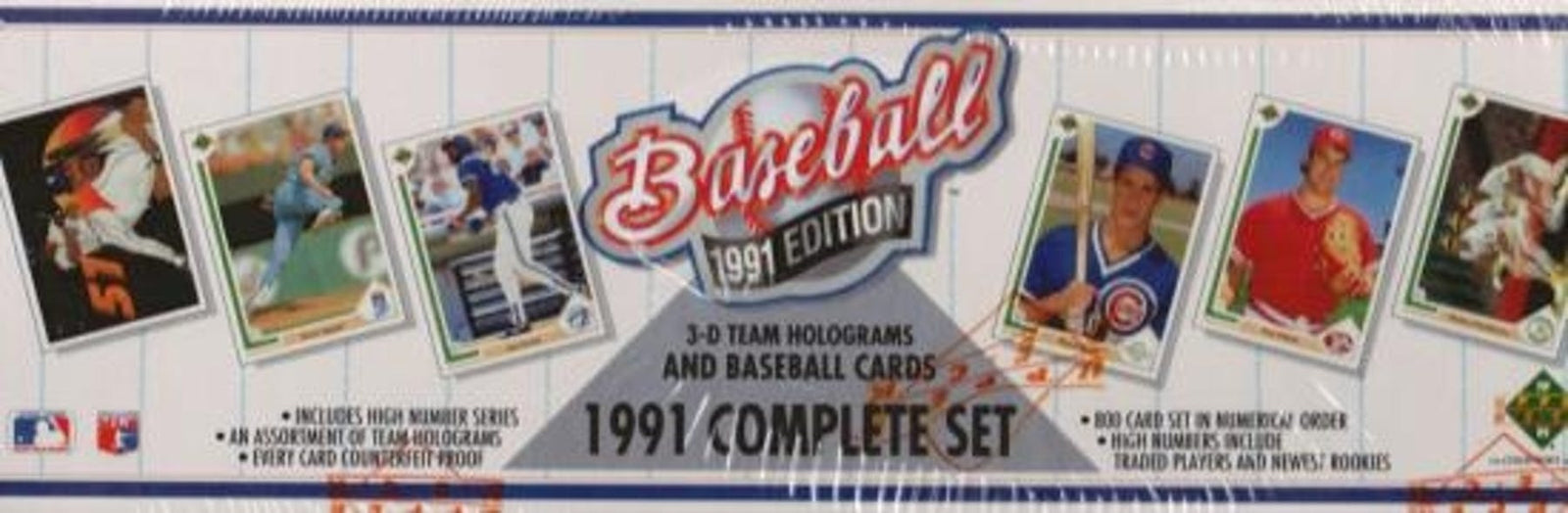 1991 Upper Deck Baseball Factory Set