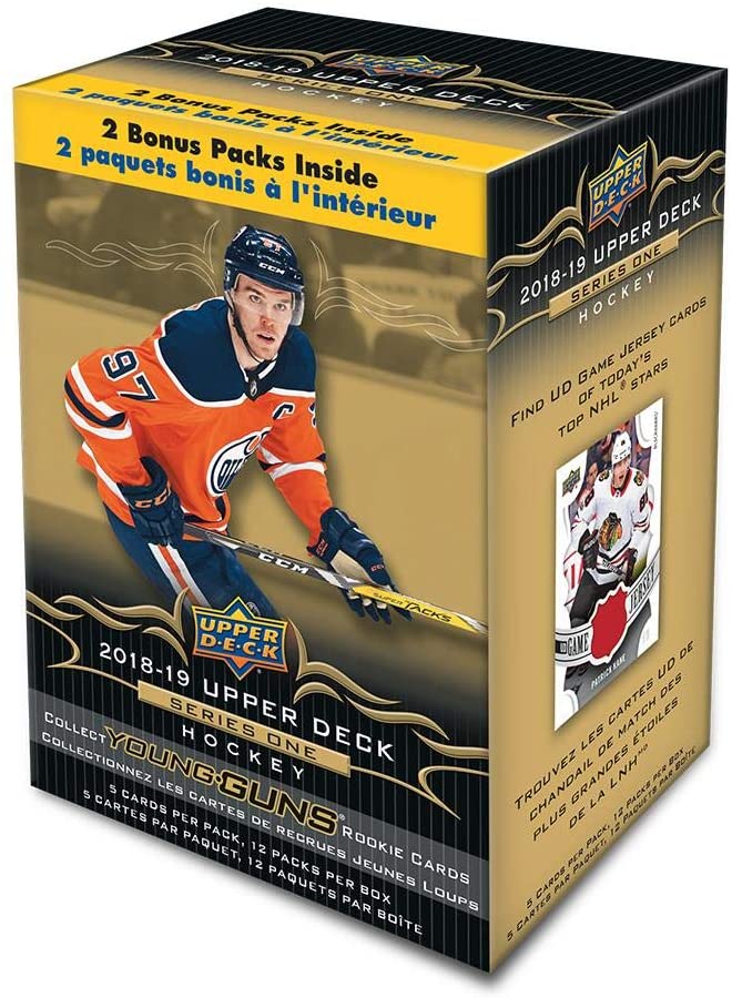 2018-19 Upper Deck Series 1 Hockey Blaster Box