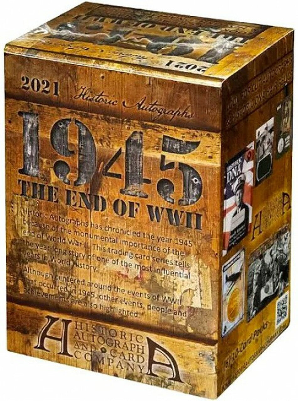 2021 Historic Autographs 1945: The End Of The War Blaster Box