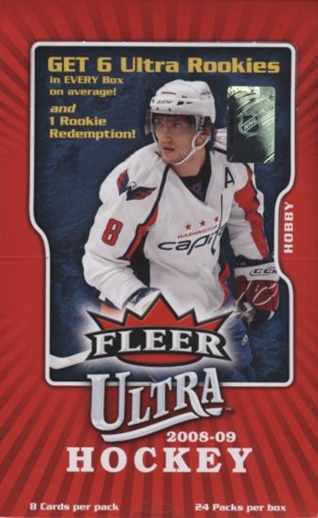 2008-09 Fleer Ultra Hockey Hobby Box | Eastridge Sports Cards