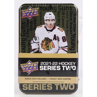2021-22 Upper Deck Hockey Series 2 Retail Tin
