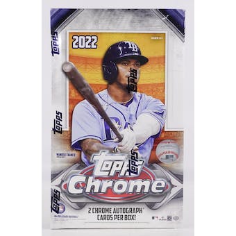 2022 Topps Chrome Baseball Hobby Box (+ 1 Silver Pack) | Eastridge Sports Cards