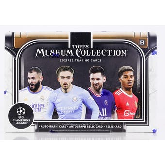 2021-22 Topps Museum Collection UEFA Champions League Soccer Hobby Box | Eastridge Sports Cards