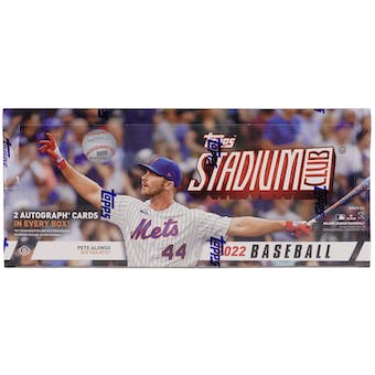 2022 Topps Stadium Club Baseball Hobby Box | Eastridge Sports Cards